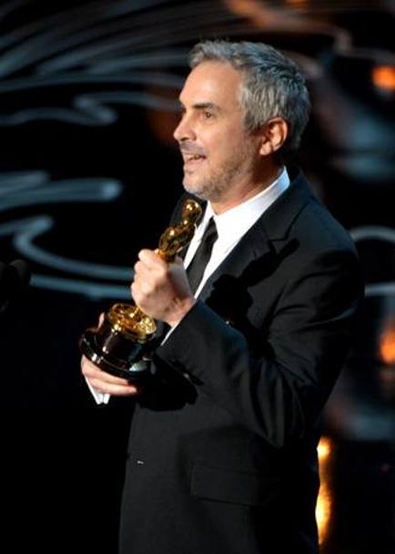 Il regista messicano Alfonso Cuaron  il trionfatore degli Oscar 2014: sette statuette per il suo 